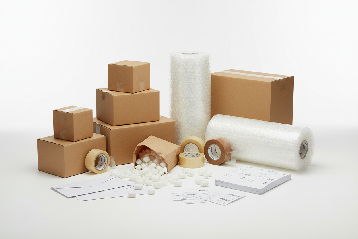 shipping supplies and material